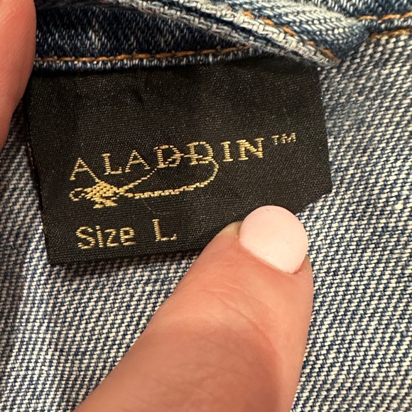 Aladdin Las Vegas Denim Jacket Size L - Picture 3 of 7